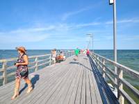 Molo spacerowe w Mechelinkach