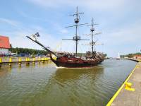 Łeba na ruchomych piaskach