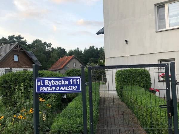 wejście na posesję