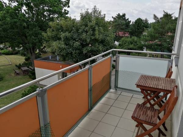Balkon, Apartament Bursztynowy w Jantarze