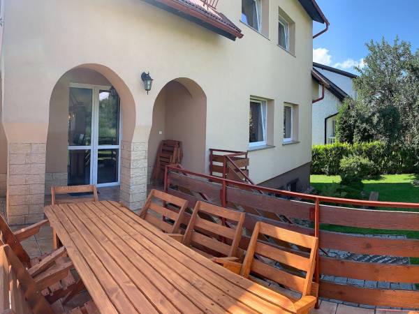 Taras - wyjście z jadalni