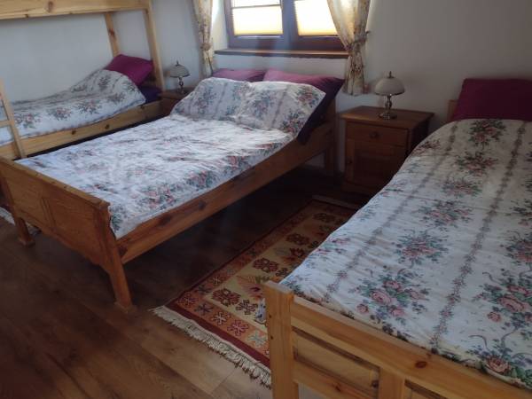 Drewniany domek z piernika