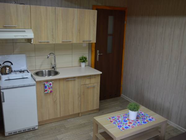 Domek drewniany - parter