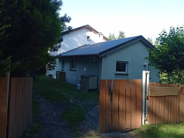 Basiówka nad jeziorem domek całoroczny