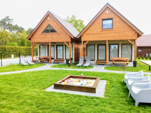 domki z dwiema sypialniami