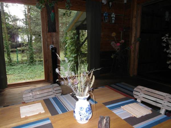 Domek letniskowy - spichlerz na Podlasiu