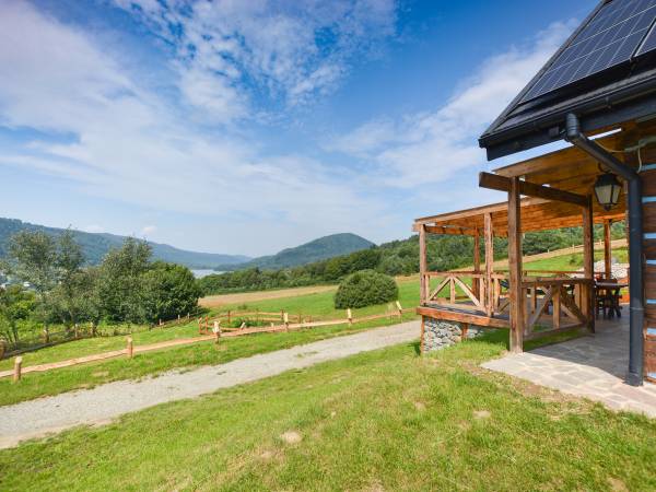 Całoroczny Domek z widokiem na jezioro