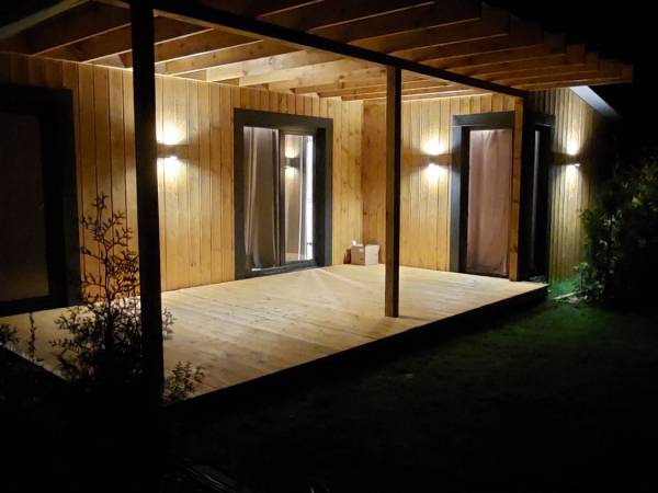 Folwarczna 6 - Domki całoroczne przy lesie, Zwierzyniec-Roztocze.