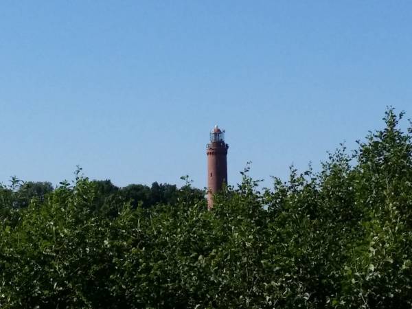 latarnia morska z naszego balkonu