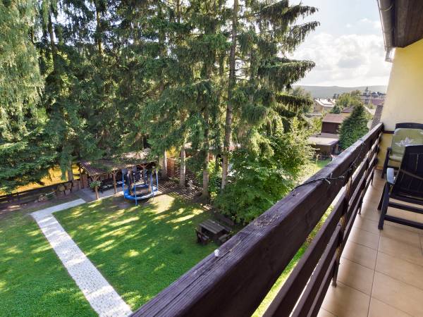 Balkon i widok z pokoju nr.14