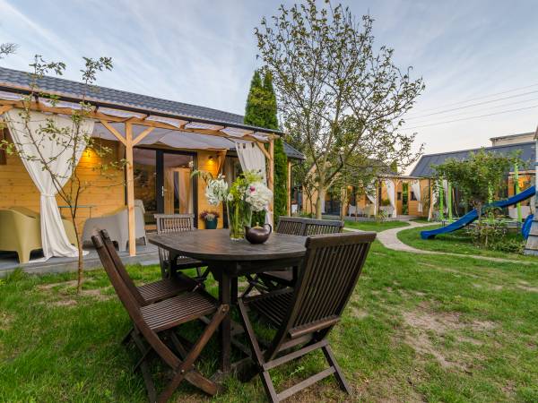 teren wokół domków