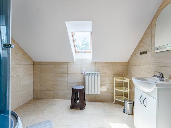 Łazienka na półpiętrze