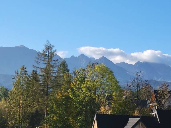 Widok z okna na Tatry