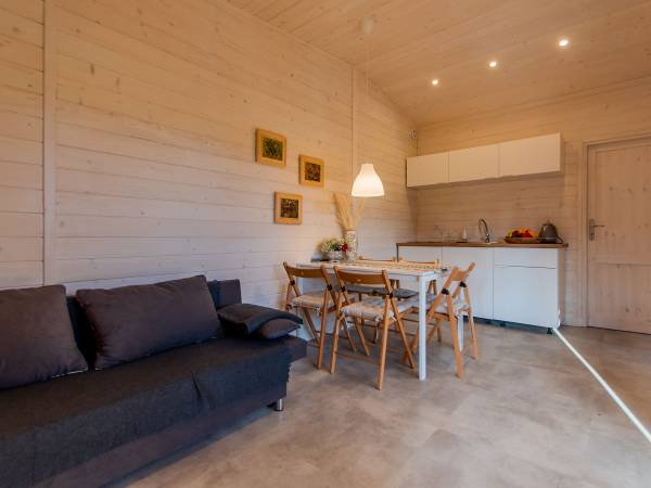 Folwarczna 6 - Domki całoroczne przy lesie, Zwierzyniec-Roztocze.