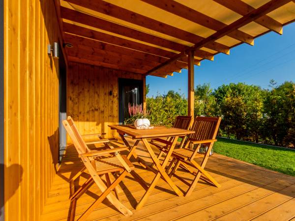 Folwarczna 6 - Domki całoroczne przy lesie, Zwierzyniec-Roztocze.