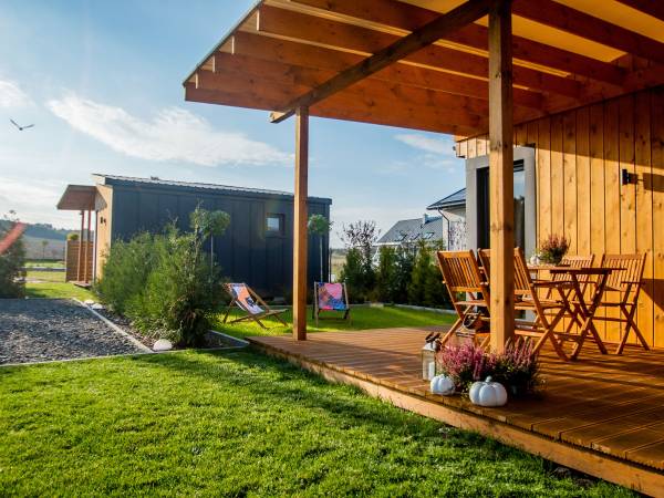 Folwarczna 6 - Domki całoroczne przy lesie, Zwierzyniec-Roztocze.