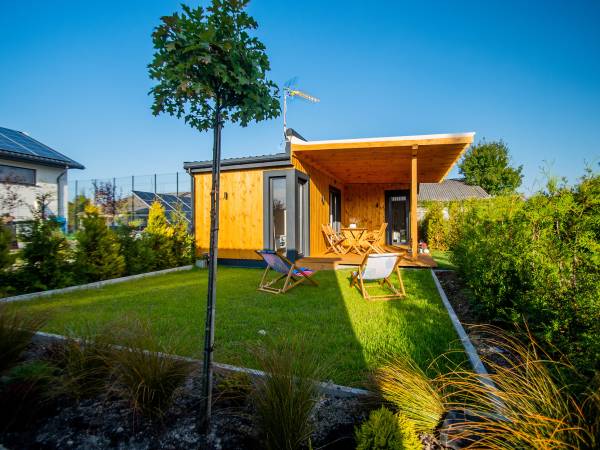 Folwarczna 6 - Domki całoroczne przy lesie, Zwierzyniec-Roztocze.