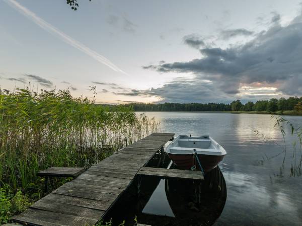 Domki letniskowe nad jeziorem Wersminia