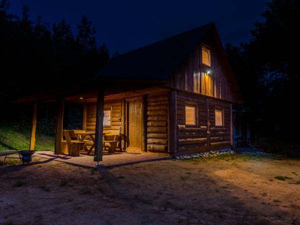 Domki letniskowe nad jeziorem Wersminia