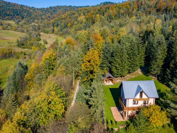 Domek w Górach, Beskid Wyspowy, Gorce
