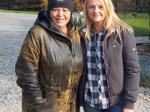 WOKALISTKA GRAŻYNA ŁOBASZEWSKA gosciła w naszym siedlisku