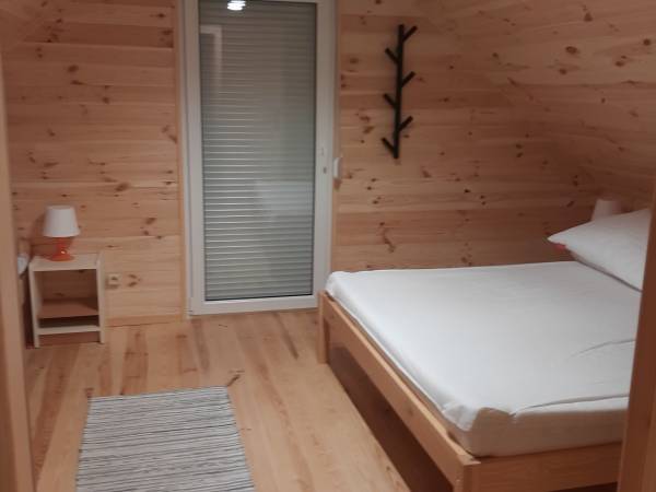 Domki Plus sypialnia