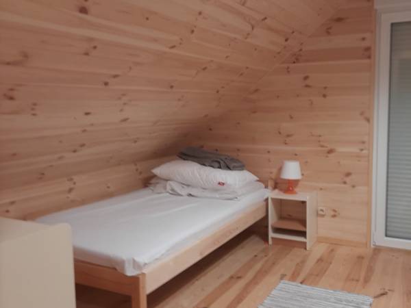 Domki Plus sypialnia