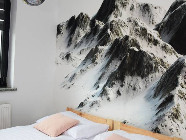 Sypialnia w apartamencie Mglisty Poranek 