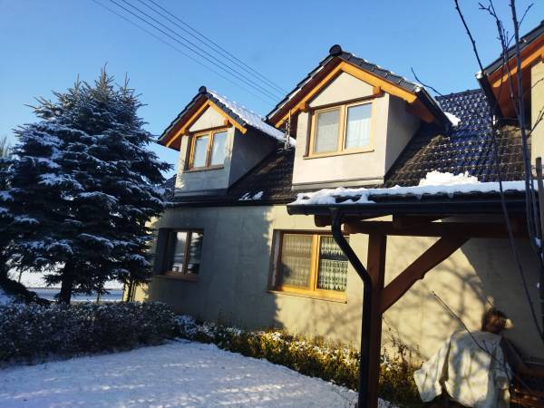 Dom w zimowej odsłonie