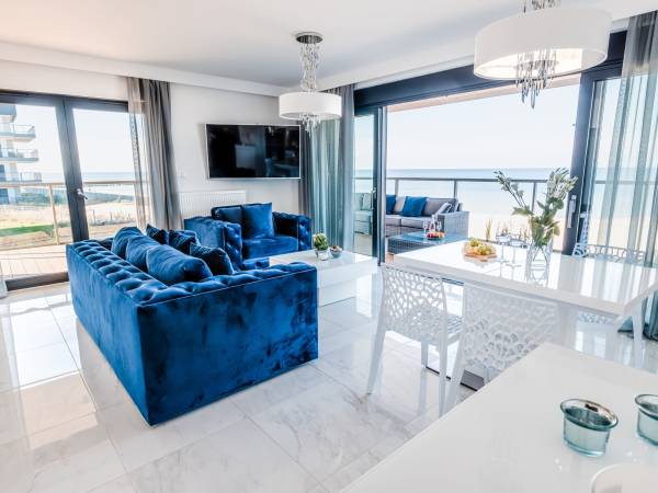 Apartament Fancy Sunset - frontowy widok na morze