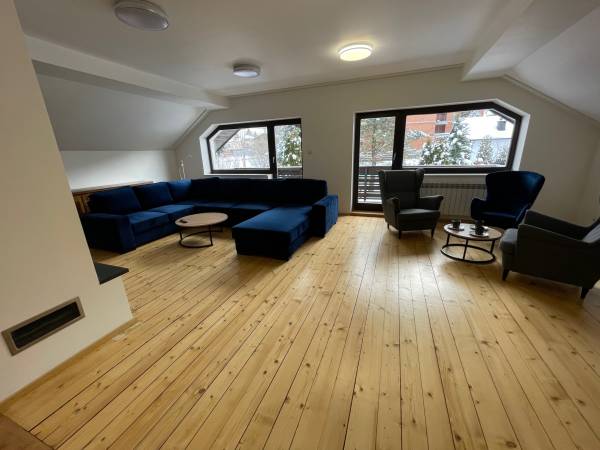 apartament-widok na salon