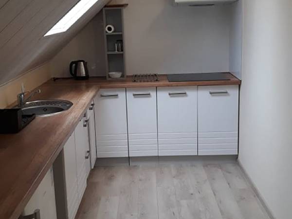 Aneks kuchenny w apartamencie 2-pokojowym