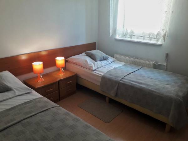 Apartament rodzinny - sypialnia