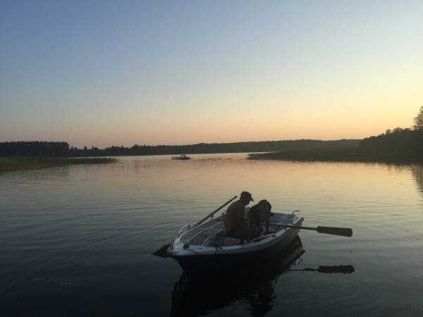 Prywatna linia brzegowa i sprzęty wodne w cenie pobytu