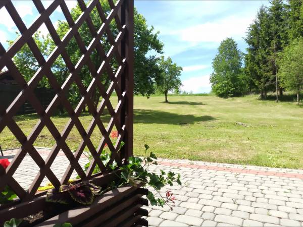 widok z apartamentu na Warszawskiej