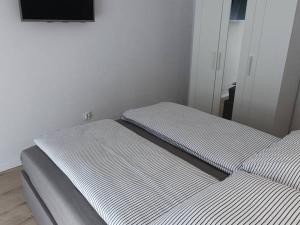 Słoneczna 8 apartament sypialnia