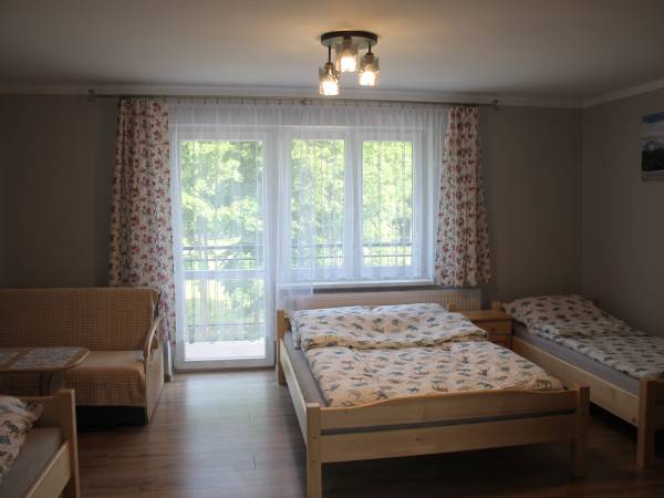 Apartament 5 osobowy - sypialnia