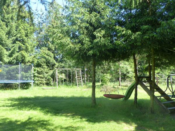 Plac zabaw oraz miejsce na ognisko