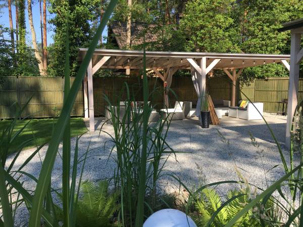 Taras dla Gości z apartamentów na piętrze