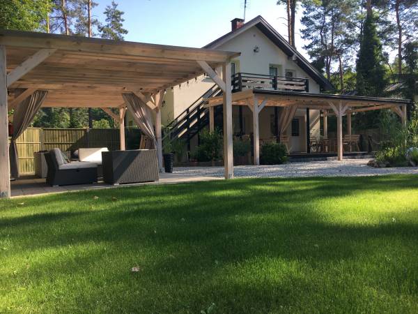 Zadaszone taarasy dla Gości