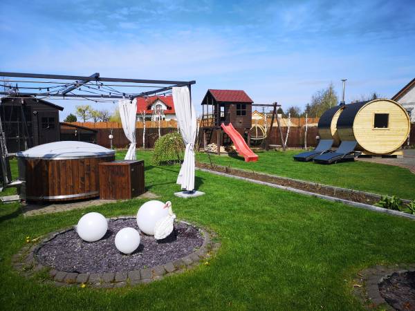 Balia ogrodowa z aeromasażem