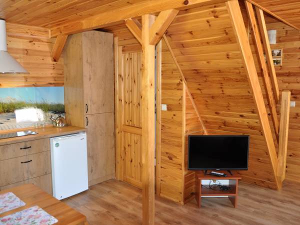 wnętrze domku 6 osobowego