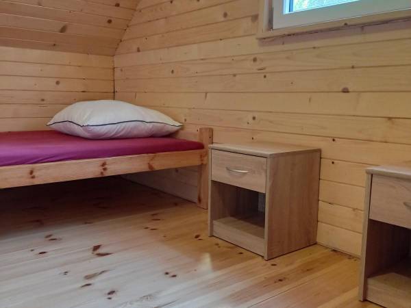 Domki letniskowe nad jeziorem Wersminia