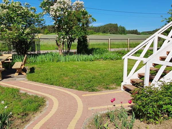 Wejście na taras i piętro