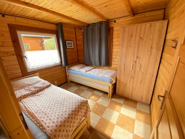 Domek drewniany wewnątrz