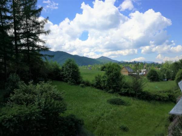 Apartament widok z balkonu