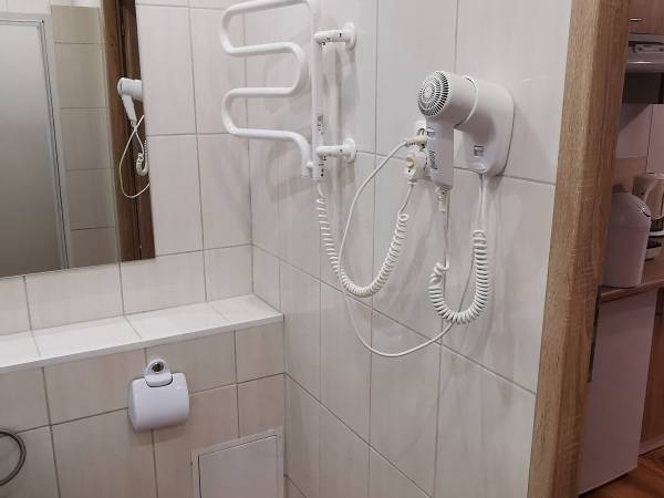 Miniapartament łazienka.