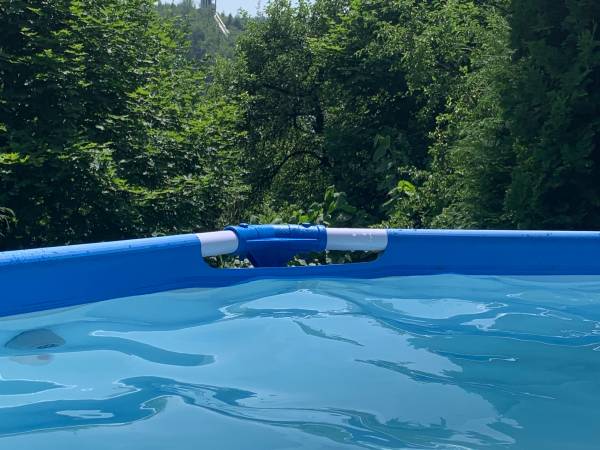 Basen z widokiem na skocznie