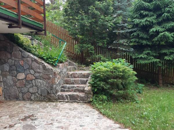 WAKACJE NA MAZURACH - Dom nad jeziorem Kalwa 