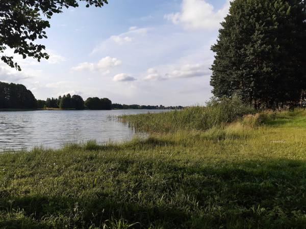 WAKACJE NA MAZURACH - Dom nad jeziorem Kalwa 